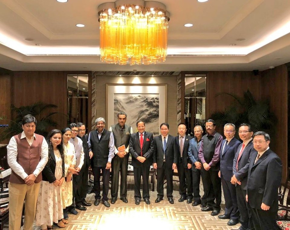 Arun Singh China Delegation Visit