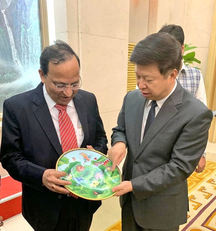 Arun Singh China Delegation Visit
