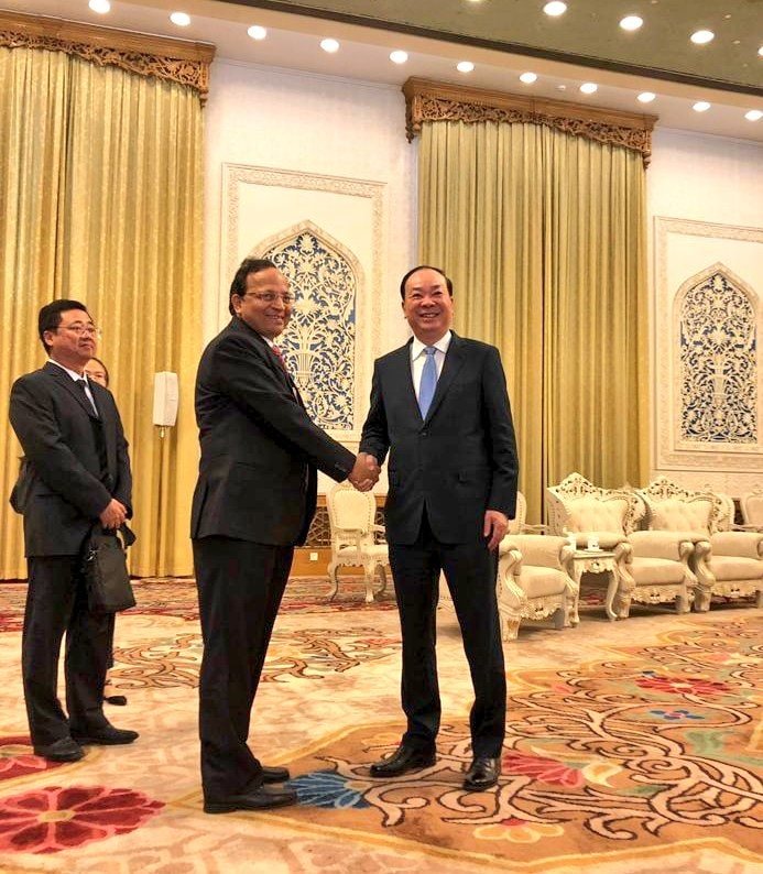 Arun Singh China Delegation Visit