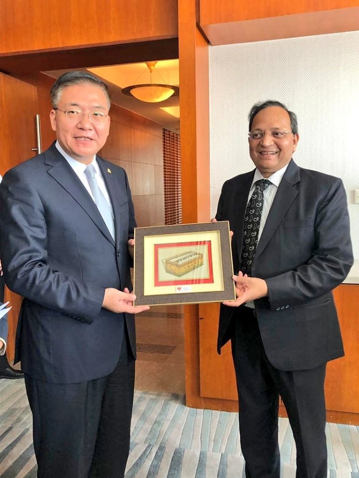 Arun Singh China Delegation Visit