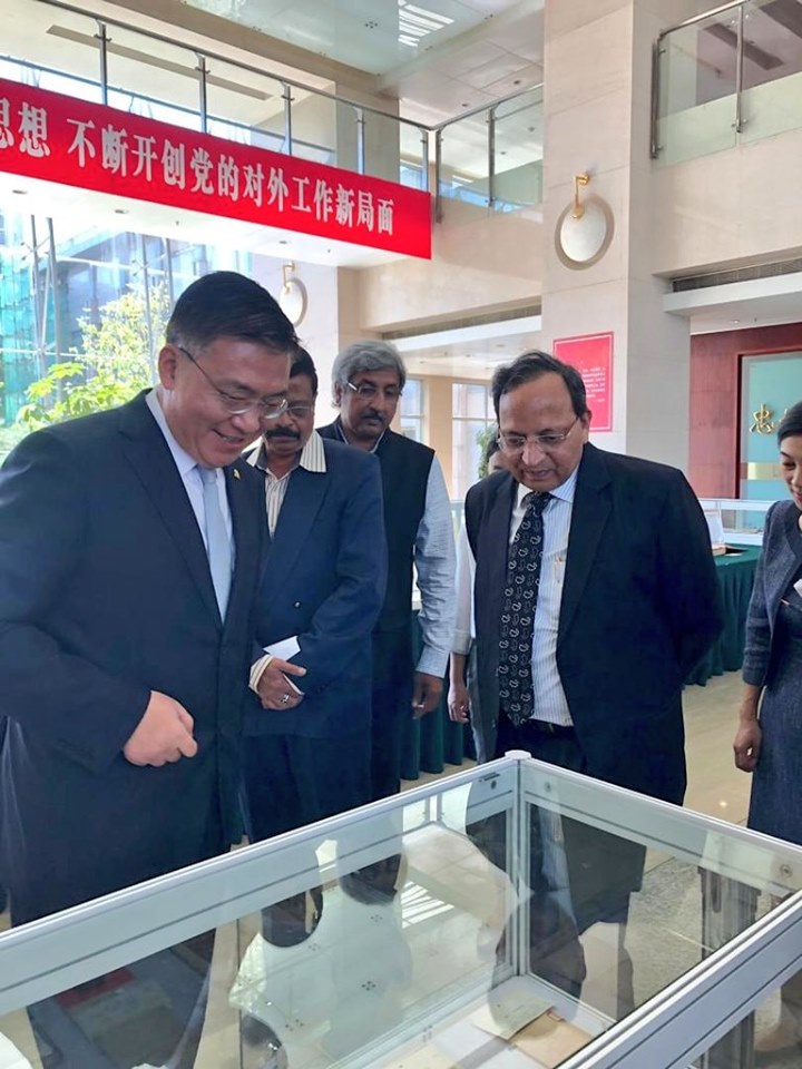 Arun Singh China Delegation Visit