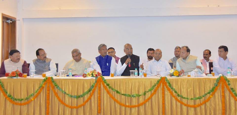 Arun Singh Uttarakhand Trip with Ramnath Kovind